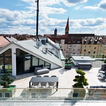 The Penthouse At Eco Smart Apartments Nuremberg ภายนอก รูปภาพ