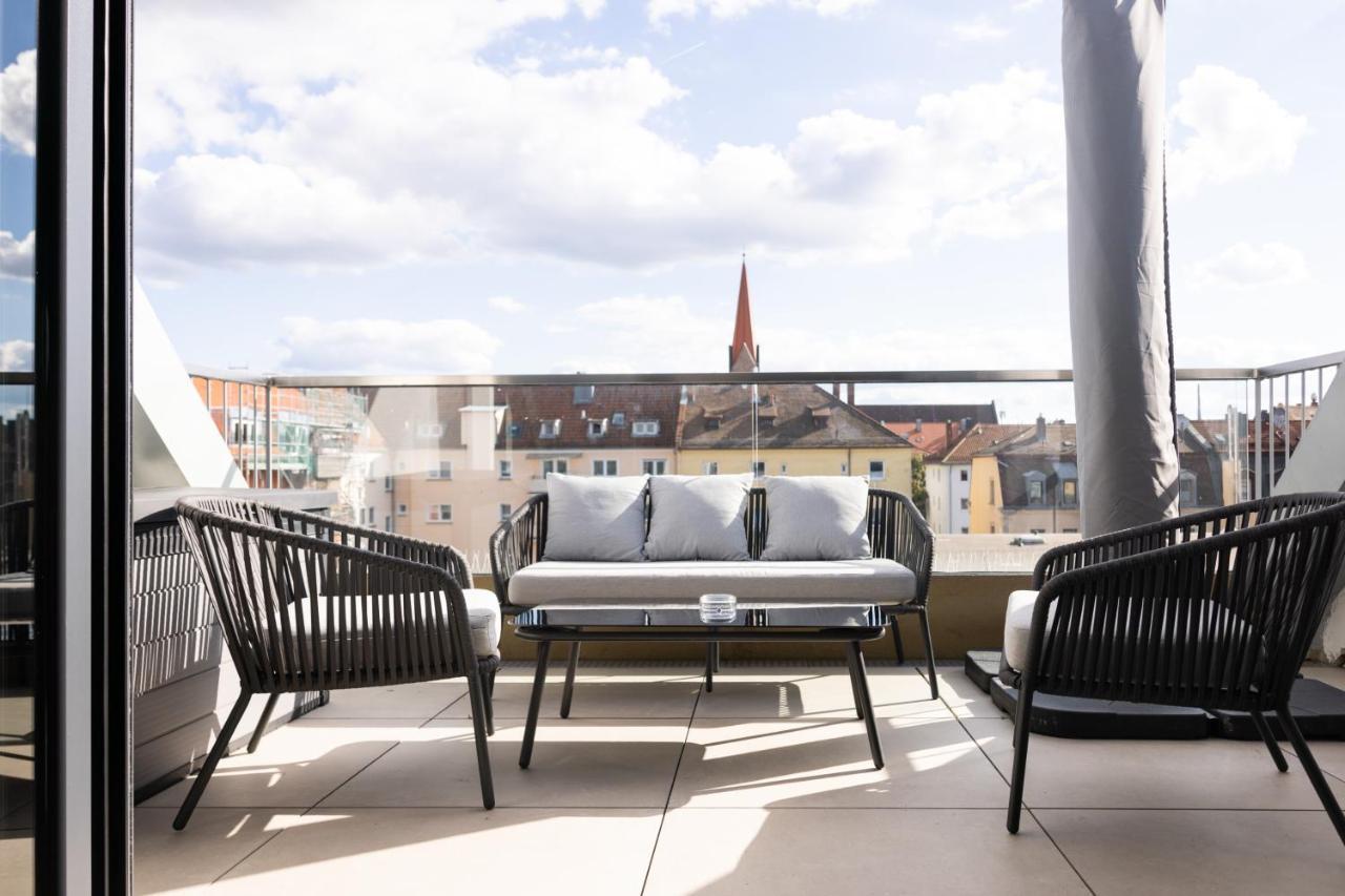 The Penthouse At Eco Smart Apartments Nuremberg ภายนอก รูปภาพ