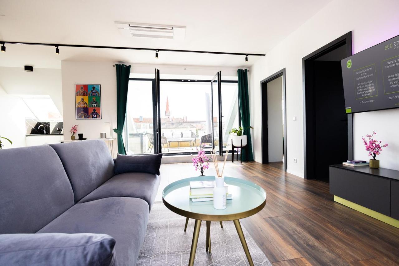 The Penthouse At Eco Smart Apartments Nuremberg ภายนอก รูปภาพ