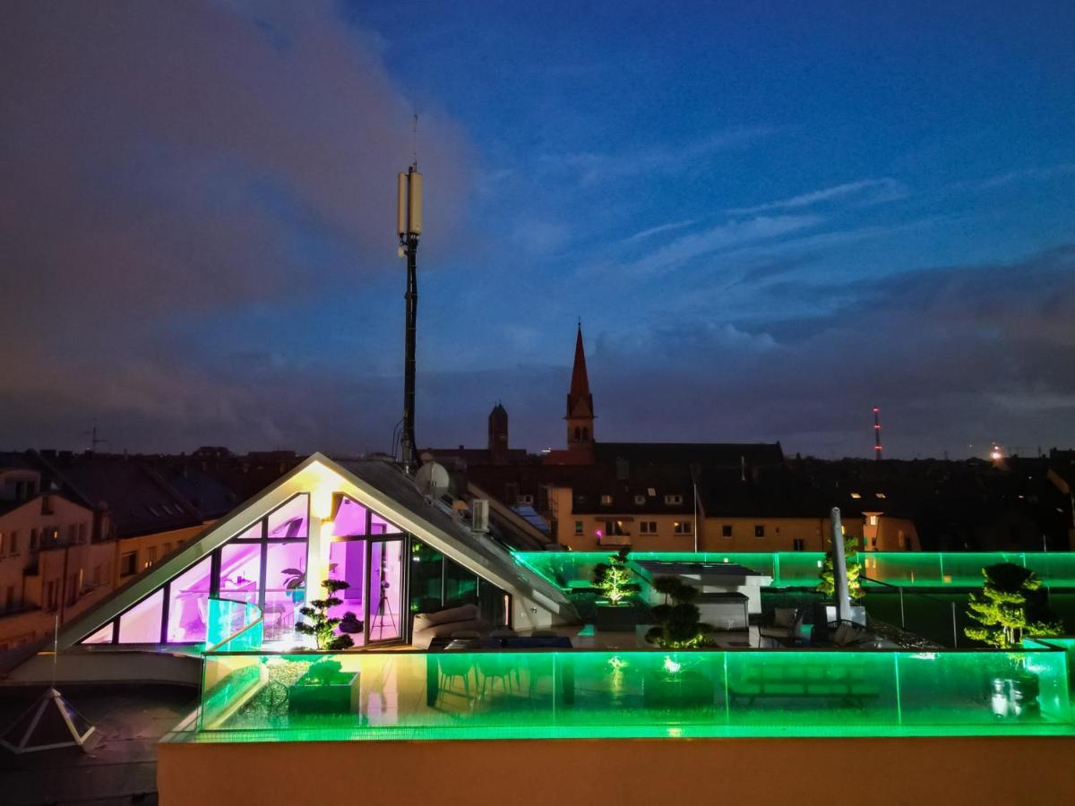 The Penthouse At Eco Smart Apartments Nuremberg ภายนอก รูปภาพ