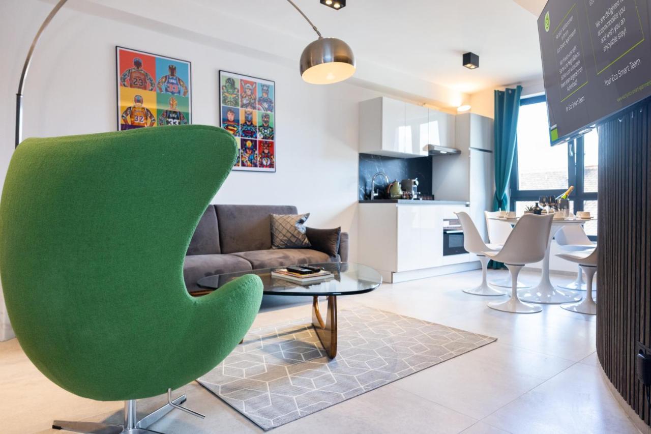 The Penthouse At Eco Smart Apartments Nuremberg ภายนอก รูปภาพ